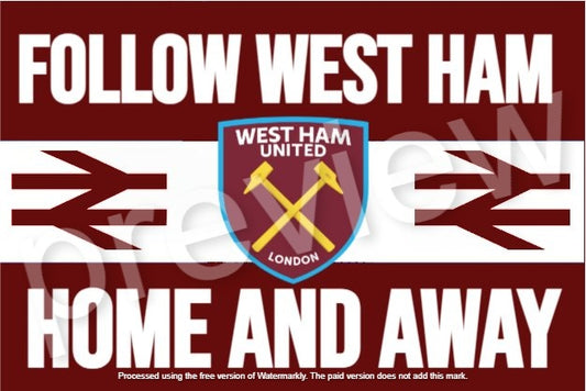 10x follow west ham home and away