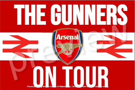 10x the Gunners on tour